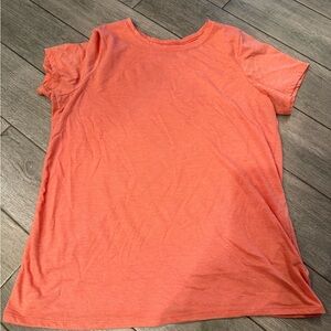 Torrid Vibrant Coral Short Sleeve Tee